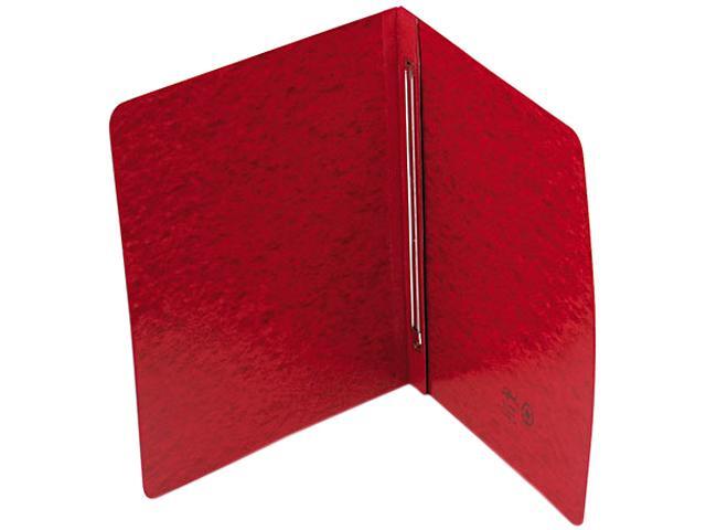 Smead 81252 Side Opening PressGuard Report Cover, Prong Fastener, Letter, Bright Red