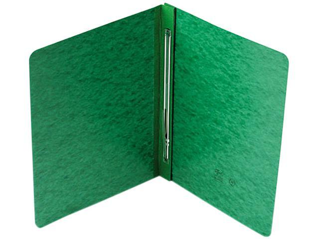 Smead 81452 Side Opening PressGuard Report Cover, Prong Fastener, Letter, Green