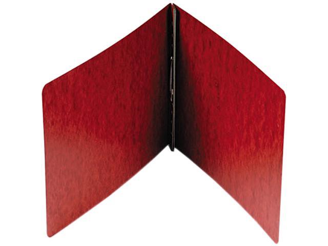 Smead 81724 End Opening PressGuard Report Cover, Prong Fastener, Letter, Red