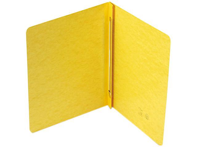Smead 81852 Side Opening PressGuard Report Cover, Prong Fastener, Letter, Yellow