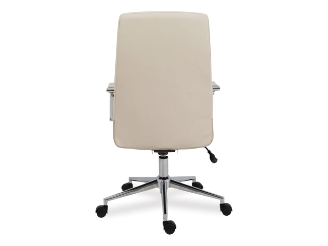 Alera Leather Task Chair - White ALEWS4106