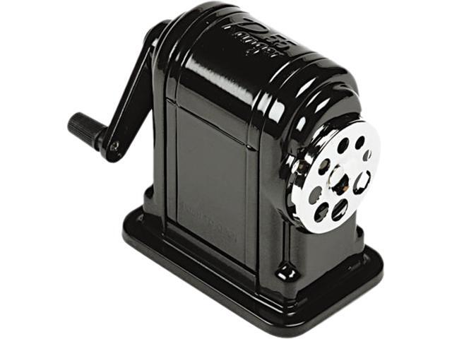 X-ACTO 1001 Boston Ranger 55 Table-Mount/Wall-Mount Manual Pencil Sharpener, Black