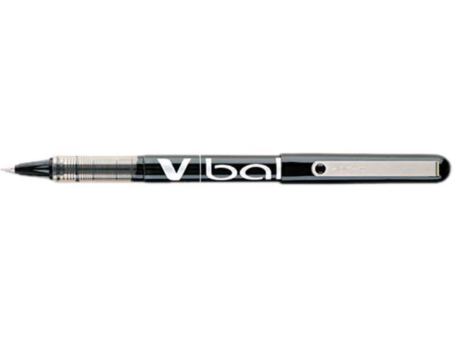 Pilot 35200 VBall Roller Ball Stick Pen, Liquid Ink, Black Ink, Extra Fine, Dozen