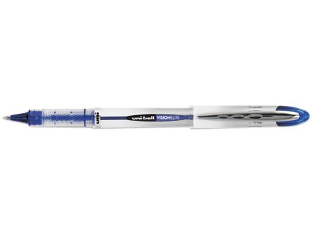 uni-ball 69024 Vision Elite Roller Ball Stick Water-Proof Pen, Blue Ink, Bold