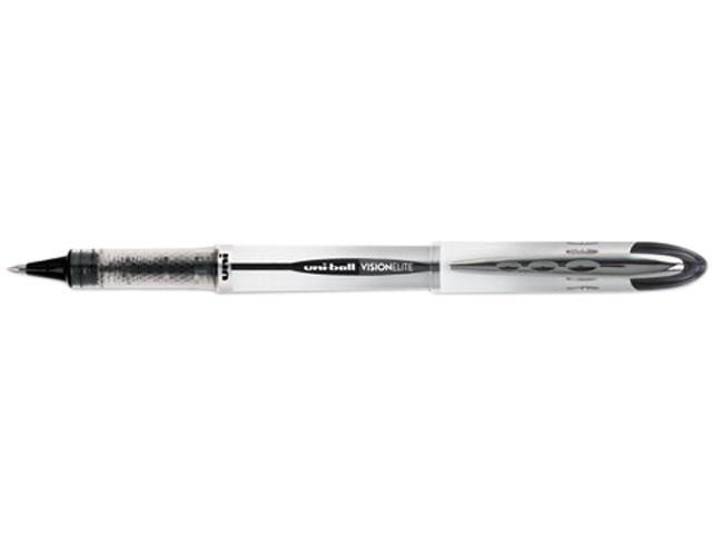uni-ball 61231 Vision Elite Roller Ball Stick Water-Proof Pen, Black Ink, Bold