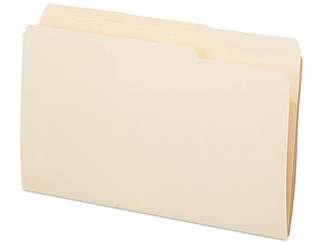 Pendaflex Essentials 753-1/3 Essentials File Folders, 1/3 Cut Top Tab, Legal, Manila, 100/Box