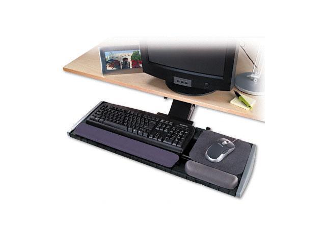 Kensington K60067 Underdesk Adjustable Keyboard Platform, 20.8' D x 7.8' W x 11.1' H