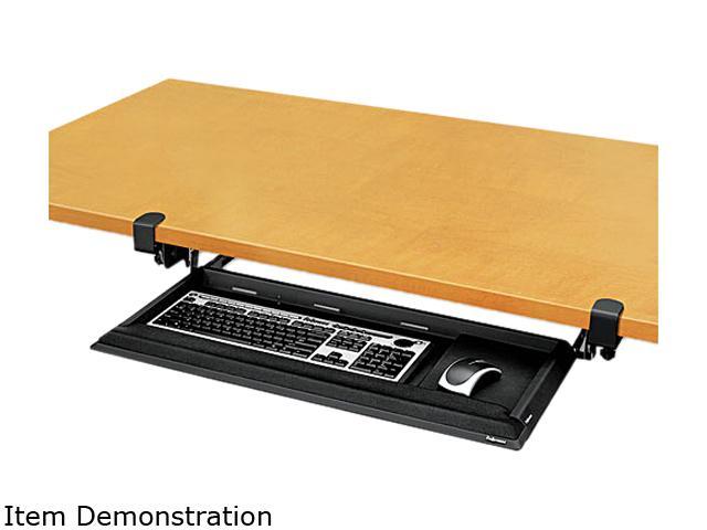 Fellowes 8038302 Designer Suites DeskReady Keyboard Drawer, 19-3/16w x 9-13/16d, Black Pearl