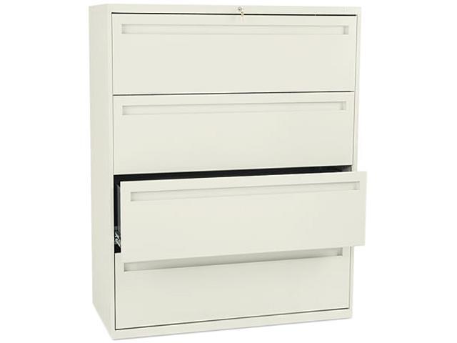 HON 794LL 700 Series Four-Drawer Lateral File, 42w x 19-1/4d, Putty