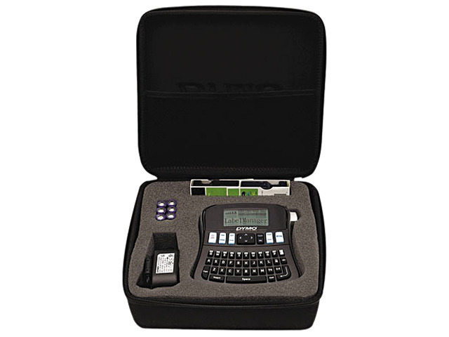 DYMO LabelManager 210D Kit, 2 Lines, 6w x 6-2/5d x 2-1/2h