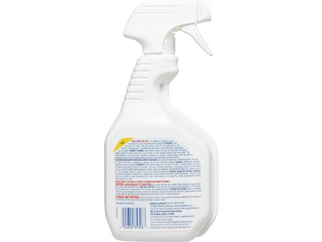 Clorox Cleaner Degreaser Disinfectant, 32 oz Spray, 12/Carton CLO35306CT