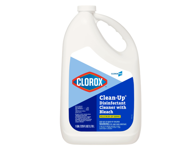 Clorox Clean-Up Disinfectant Cleaner with Bleach Refill, 128 oz x 4 Pack (35420CT)
