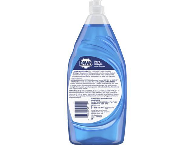 Dawn Manual Pot/Pan Dish Detergent, 38 oz Bottle, 8/Carton PGC45112CT