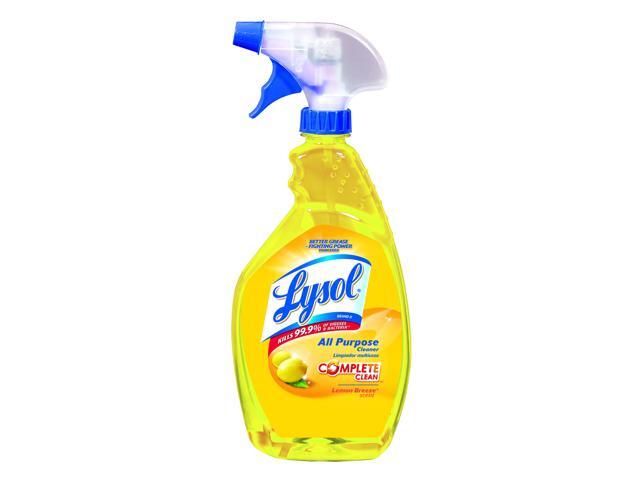 LYSOL Brand 75352EA All-Purpose Cleaner, Lemon, 32 oz. Spray Bottle