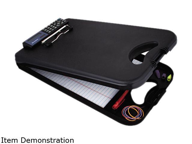 Saunders 00534 DeskMate II w/Calculator, 1/2' Capacity, 8-1/2w x 11-3/4h, Black