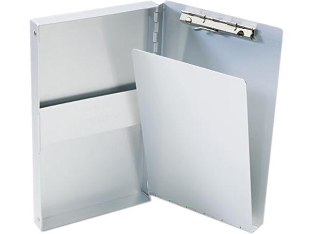 Saunders 10507 Snapak Aluminum Forms Folder, 3/8' Capacity, Holds 5-2/3w x 9-1/2h, Silver