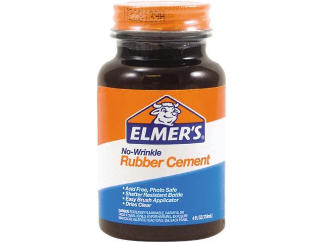 Elmer's E904 - Rubber Cement, Repositionable, 4 oz