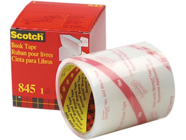 Scotch 845-4 Book Repair Tape, 4' x 15 yards, 3' Core