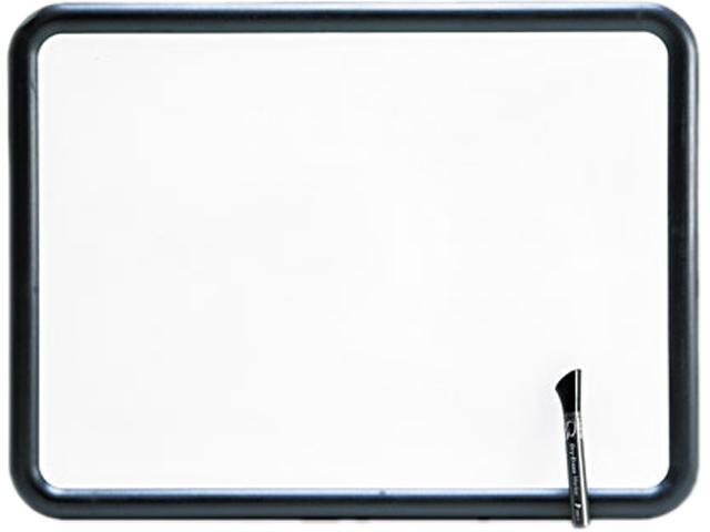 Quartet 7551 Contour Dry-Erase Board, Melamine, 24 x 18, White, Gray Frame