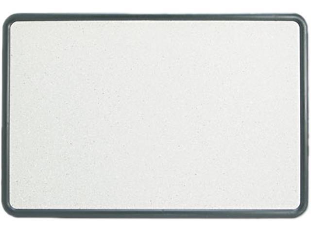 Quartet 699370 Contour Granite-Finish Tack Board, 36 x 24, Black Frame