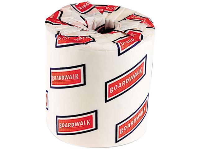 Boardwalk 6150 Bathroom Tissue, Two-Ply, White, 500 Sheets/Roll, 96 Rolls/Carton