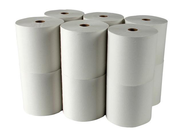 Scott Essential (formerly Kleenex) Hard Roll Paper Towels (01080) with Premium Absorbency Pockets, White, 12 Rolls / Case, 5,100 feet - Same...