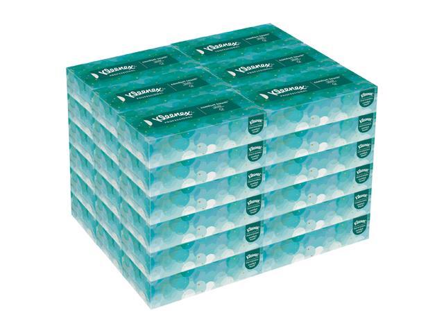 Kleenex Professional Facial Tissue for Business (21400), Flat Tissue Boxes, 36 Boxes / Case, 100 Tissues / Box