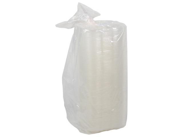 Pactiv EarthChoice Entree2Go Takeout Container Vented Lid, 5.65 x 4.25 x 0.93, Clear, Plastic, 600/Carton YCNV6X4PPDL