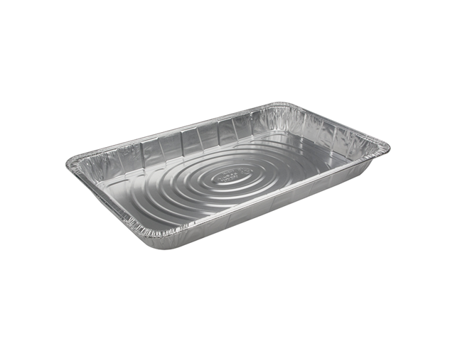 Pactiv Aluminum Steam Table Pan - Full-Size Medium - 2.2' Deep - 19.6 x 11.6, - 40/Carton - Y6120XH