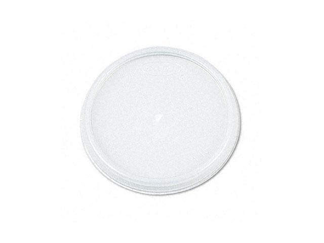 Dawn 12JL Plastic Lids, for 12 oz. Hot/Cold Foam Cups, Vented, 1000 Lids/Carton