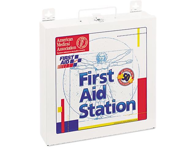 First Aid Only 226-U First Aid Station for 50 People, 196 Pieces, OSHA Compliant, Metal Case