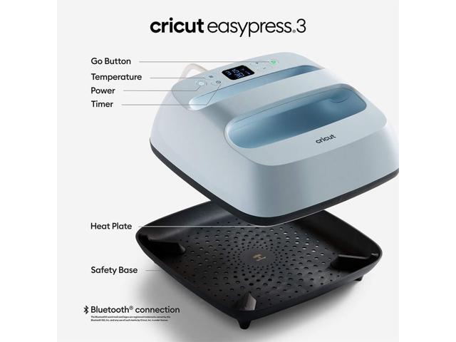 Cricut EasyPress 3 Zen Blue 9'x9' 2009144