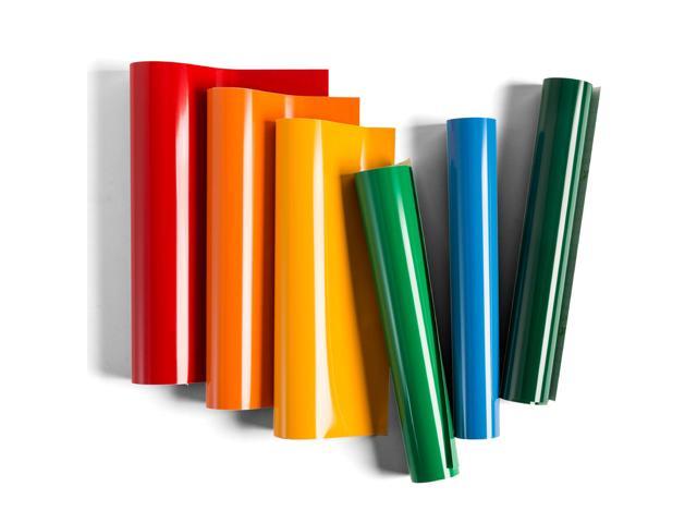 Cricut Premium Vinyl Sampler Permanent Brights 6 sheets 12'x12' 2005213