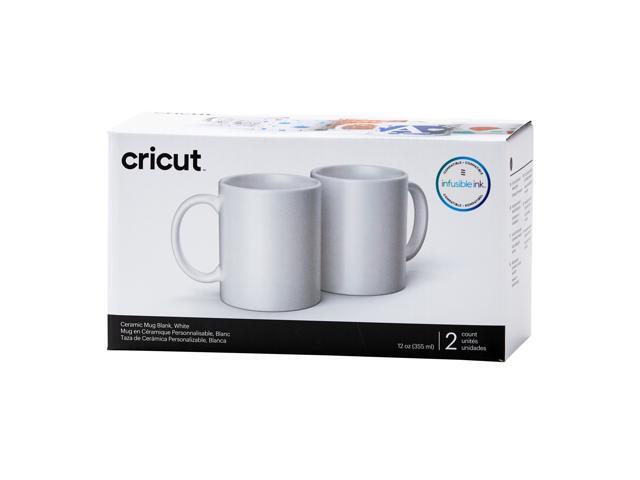 Cricut Mug Blank White 2 Ceramic mugs (12 oz/340 ml) 2007821