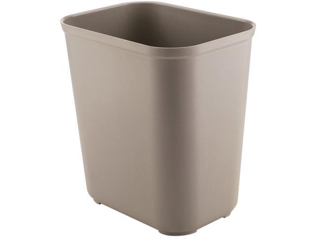 Rubbermaid Commercial 254300BGCT 28 Quart Fire Resistant Wastebasket - 15.5' Height x 14.5' Width x 10.5' Depth - Thermoset Polyester