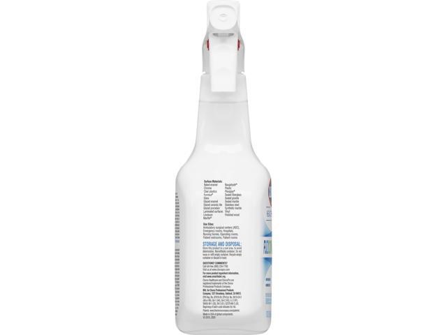 Clorox Fuzion Cleaner Disinfectant, Unscented, 32 oz Spray Bottle, 9/Carton CLO31478CT