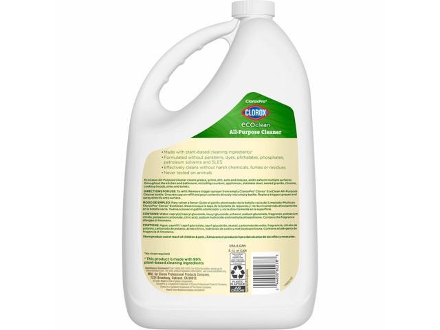 Clorox EcoClean All-Purpose Cleaner - 128 fl oz (4 quart) - 4 / Carton 60278CT