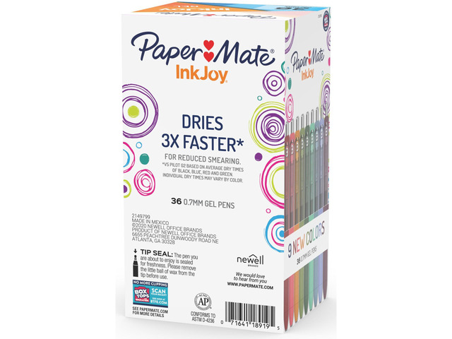 Paper Mate InkJoy Gel Pens 2132016