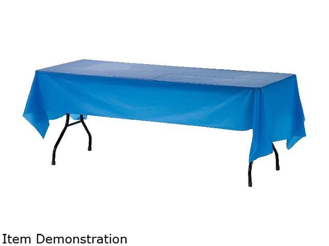 Genuine Joe 10325CT Plastic Rectangular Table Covers