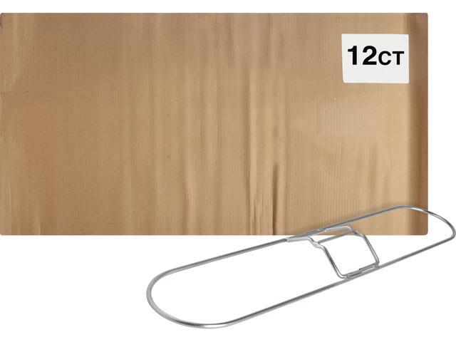 Genuine Joe 02309CT 36' Dust Mop Frame, 360° Swivel, Rust Resistant, Chrome Plated, Reinforced - Chrome - Steel - 12 / Carton
