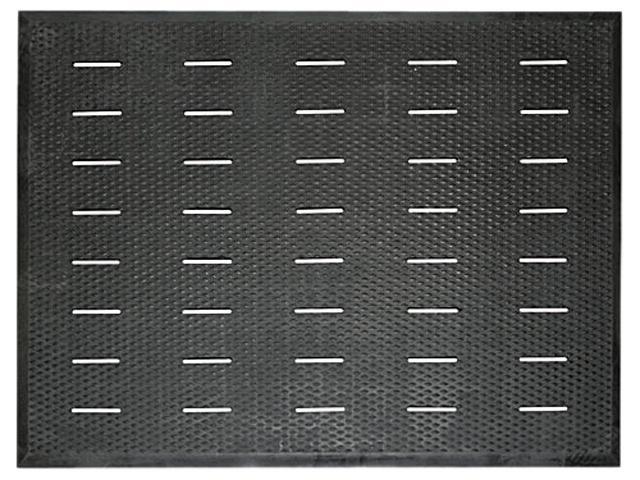 Guardian 34030401 Free Flow Comfort Utility Floor Mat, 36 x 48, Black