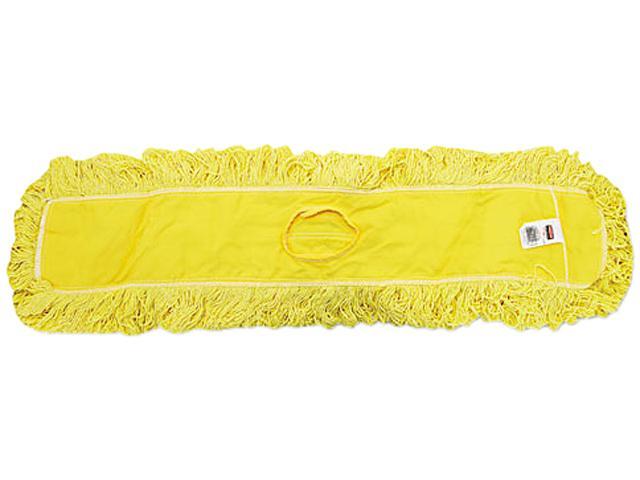 Rubbermaid Commercial J15500YEL Trapper Commercial Dust Mop, Looped-end Launderable, 5' x 36', Yellow