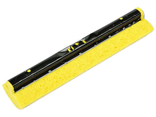 Rubbermaid Commercial 6436YEL Mop Head Refill for Steel Roller, Sponge, 12' Wide, Yellow