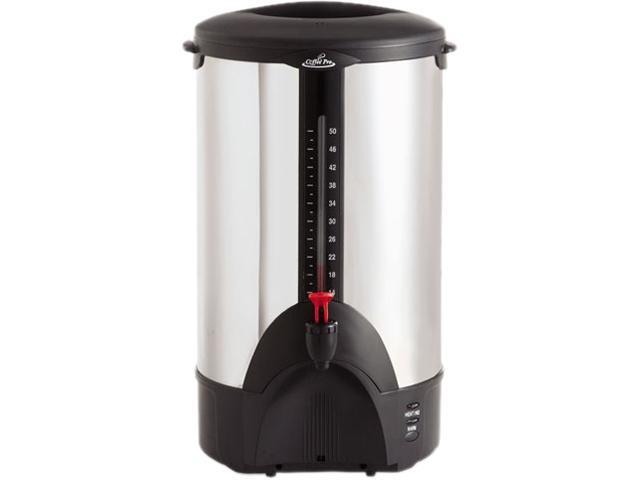 Coffee Pro CP50 50-Cup Percolating Urn, Stainless Steel