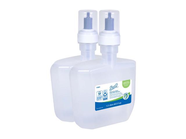 Scott Essential (formerly Kleenex) Green Certified Foaming Hand Soap (91591), Unscented, Clear, 1.2 L, 2 Packages / Case - Same Kleenex quality,...