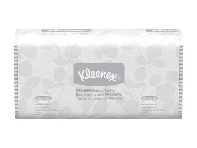 Kleenex Scottfold Multifold Paper Towels (13254) with Fast-Drying Absorbency Pockets, White, 25 Packs / Case, 120 Trifold Towels / Pack, 3,000...