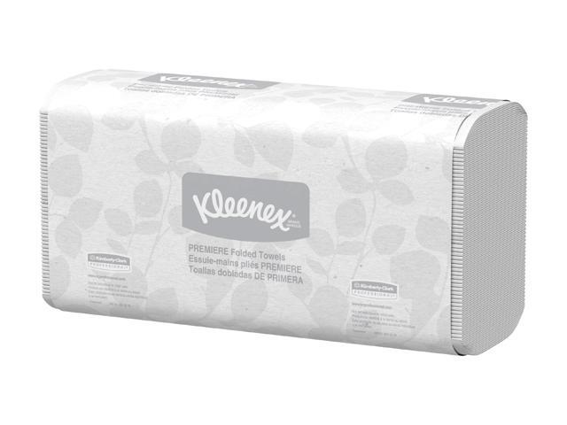 Kleenex Scottfold Multifold Paper Towels (13254) with Fast-Drying Absorbency Pockets, White, 25 Packs / Case, 120 Trifold Towels / Pack, 3,000...