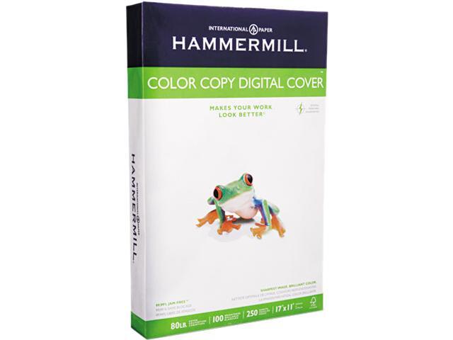 Hammermill 12003-7 Color Copy Digital Cover Stock, 80 lbs., 11 x 17, White, 250 Sheets