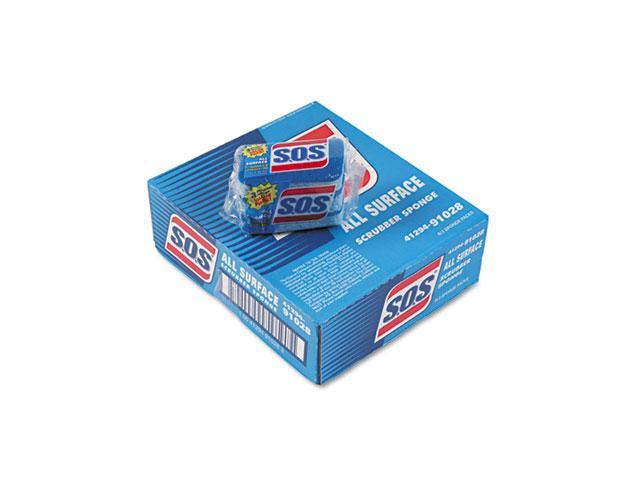 S.O.S. All Surface Scrub Sponge 8 pack 