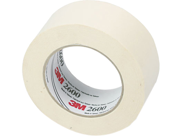 Highland 260048A Economy Masking Tape, 2' x 60 yards, 3' Core, Cream